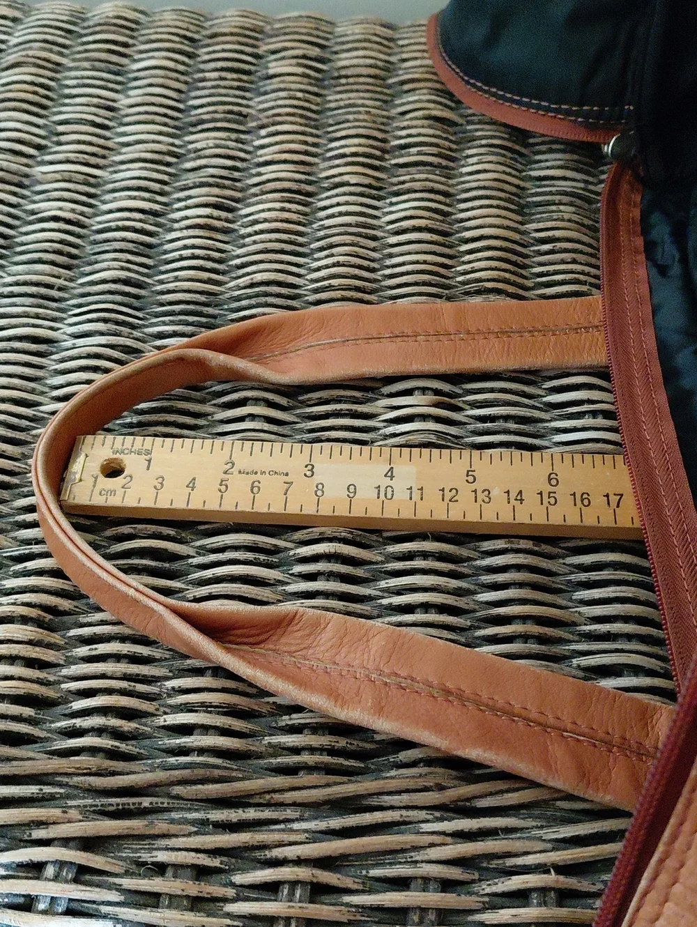 Vintage Leather Travel Weekender Duffel Bag *Final Price*